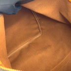 Louis Vuitton Keepall 45 Monogram Leather Brown Boston Bag Gold — view 5