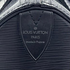 Louis Vuitton Speedy 25 Epi Noir Leather Black Handbag Gold — view 4