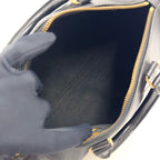 Louis Vuitton Speedy 25 Epi Noir Leather Black Handbag Gold — view 3