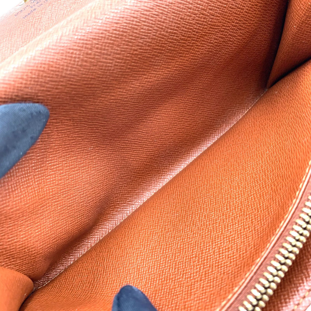 Louis Vuitton Pochette Porte Monet Cles Monogram Leather Brown Bifold Wallet — view 8