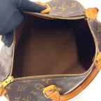 Louis Vuitton Speedy 30 Monogram Leather Brown Handbag Gold — view 3