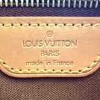 Louis Vuitton Mini Looping Monogram Shoulder Leather Brown Handbag Gold — view 4