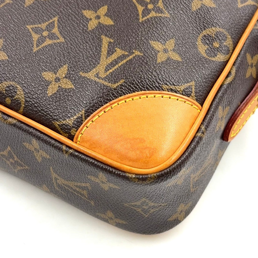 Louis Vuitton Trocadero 27 Monogram Leather Brown Shoulder Bag Gold — view 9