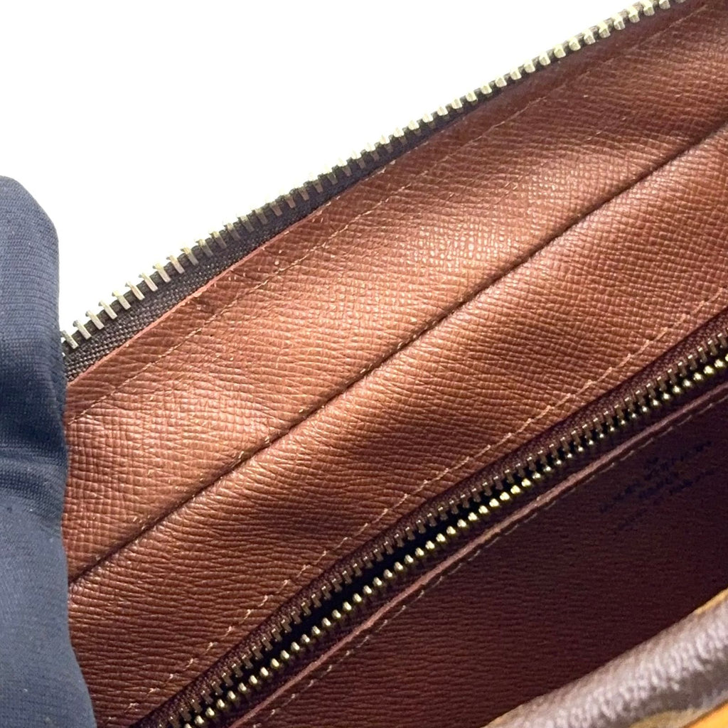 Louis Vuitton Trocadero 27 Monogram Leather Brown Shoulder Bag Gold — view 5