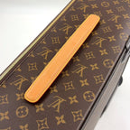 Louis Vuitton Pegase 45 Monogram Leather Brown Bag Gold — view 6