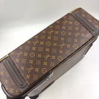 Louis Vuitton Pegase 45 Monogram Leather Brown Bag Gold — view 8