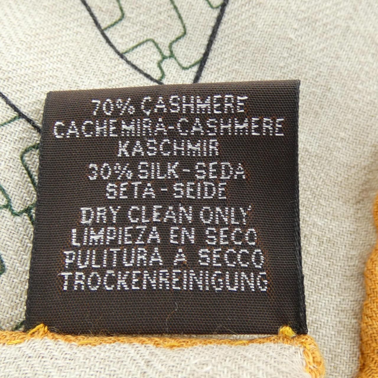 Hermes Rendez Vous Chez Carre Shawl Scarf — view 3