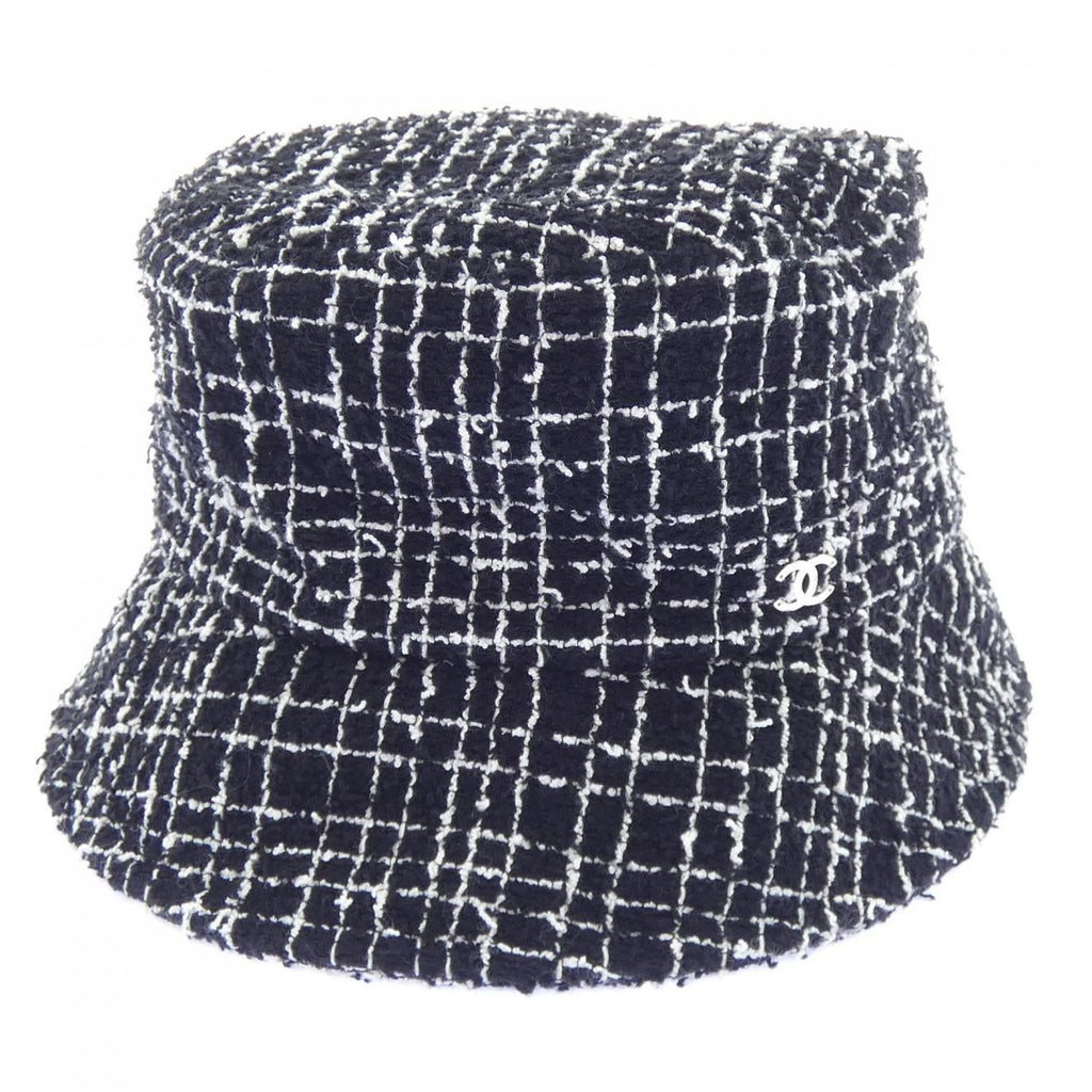 Chanel Code Hat Black