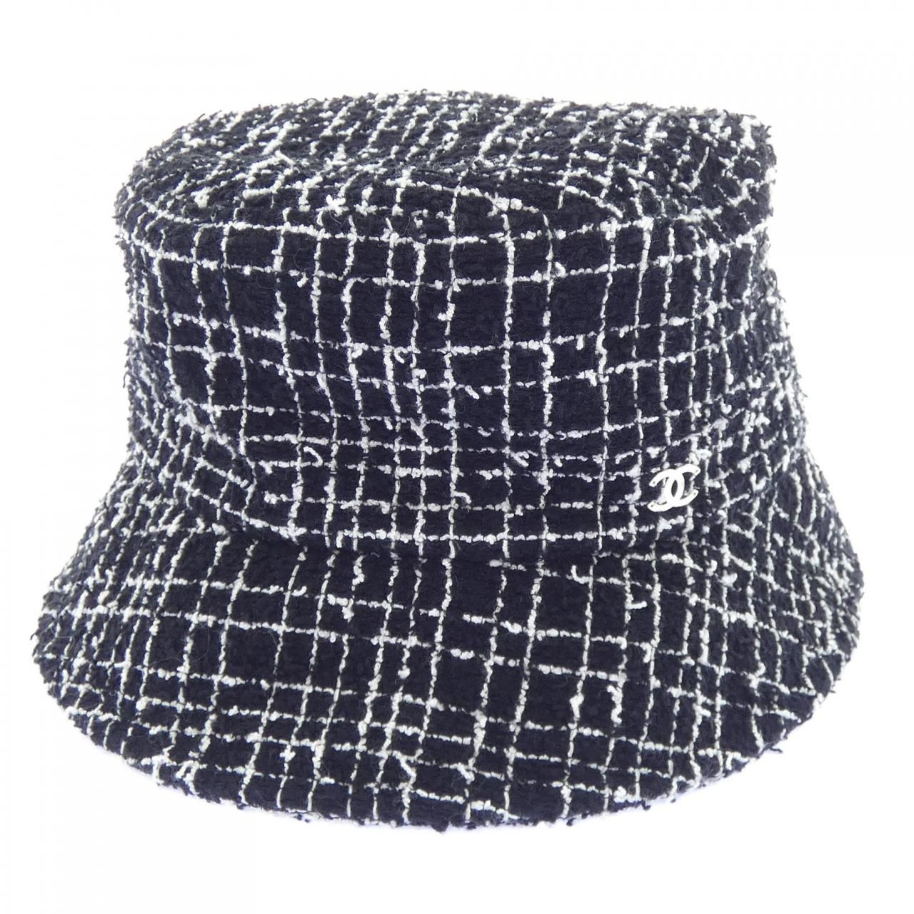 Chanel Code Hat Black