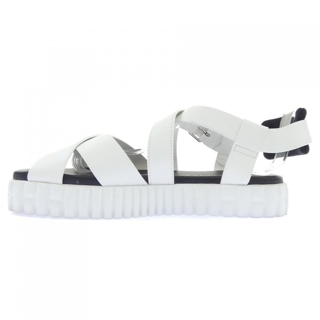 Hermes Everest Sandals White — view 2