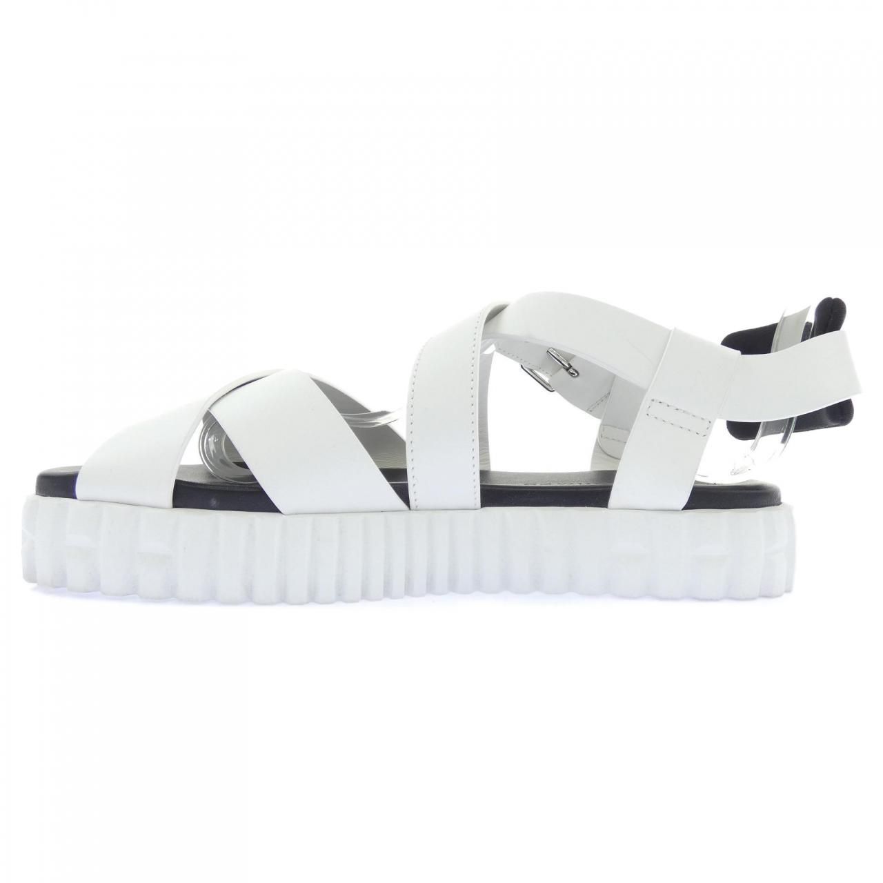 Hermes Everest Sandals White — view 2