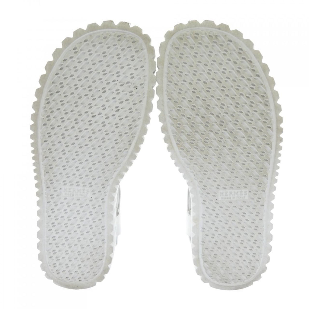 Hermes Everest Sandals White — view 4