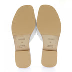 Hermes Auteuil Sandals White — view 4