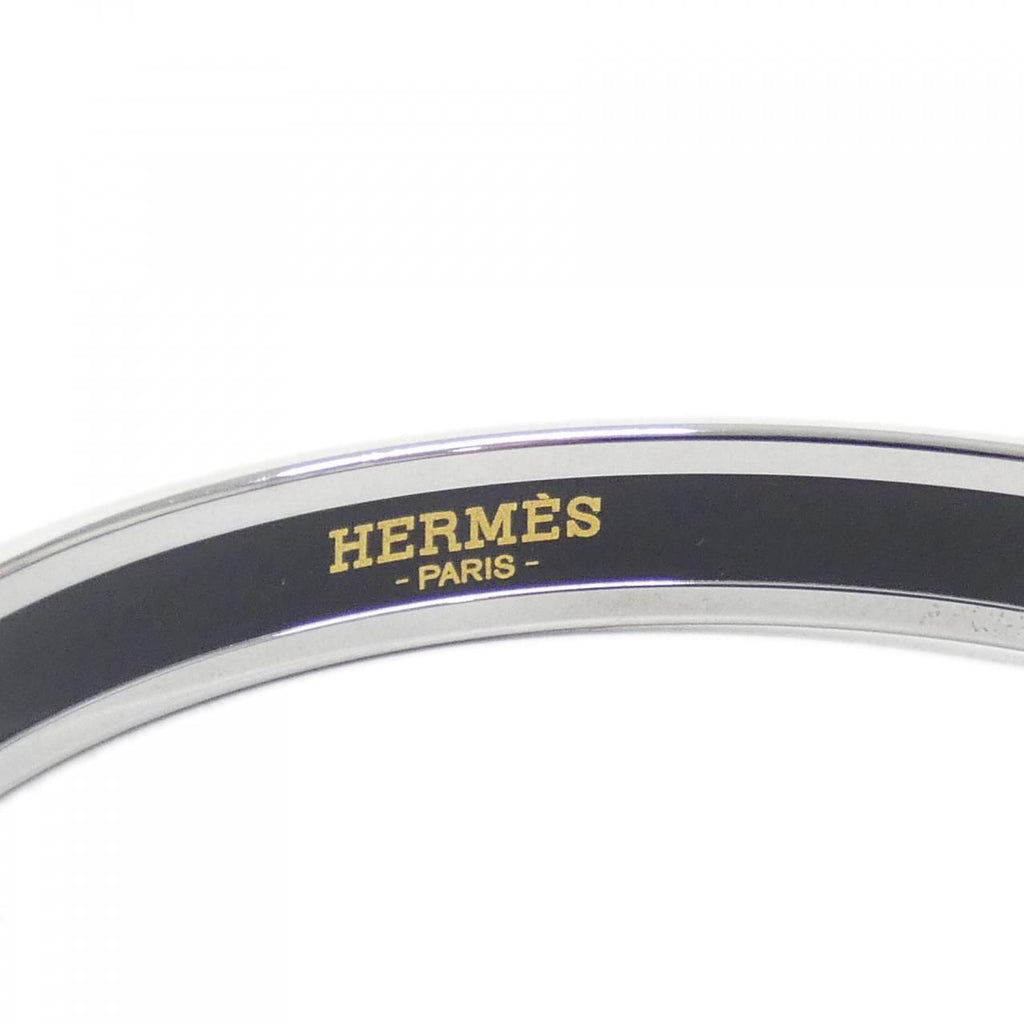 Hermes Bangle Bracelet Silver — view 2