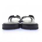 Hermes Oran Sandals Silver — view 5