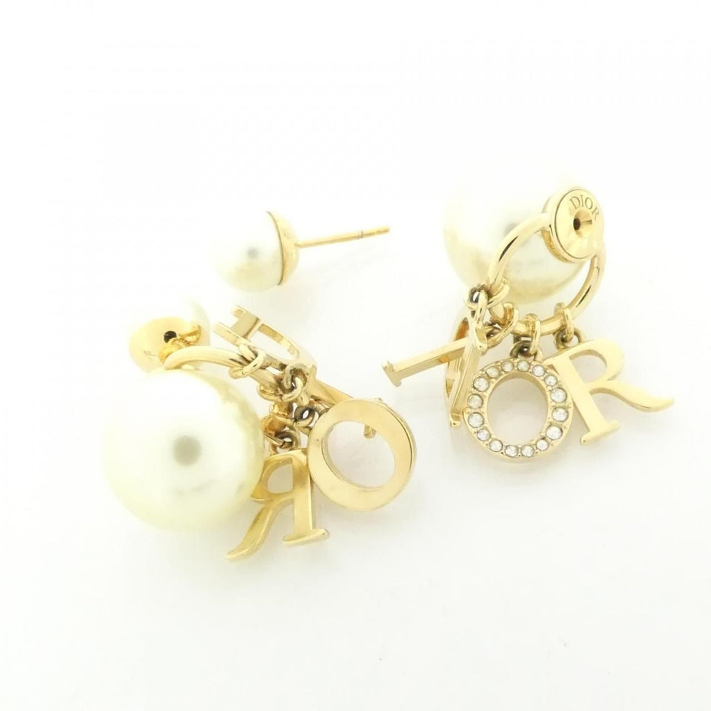 Dior Tribal Earrings Gold — view 3