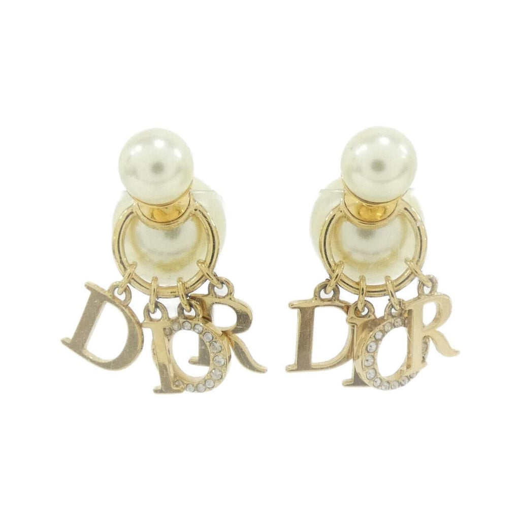 Dior Tribal Earrings Gold