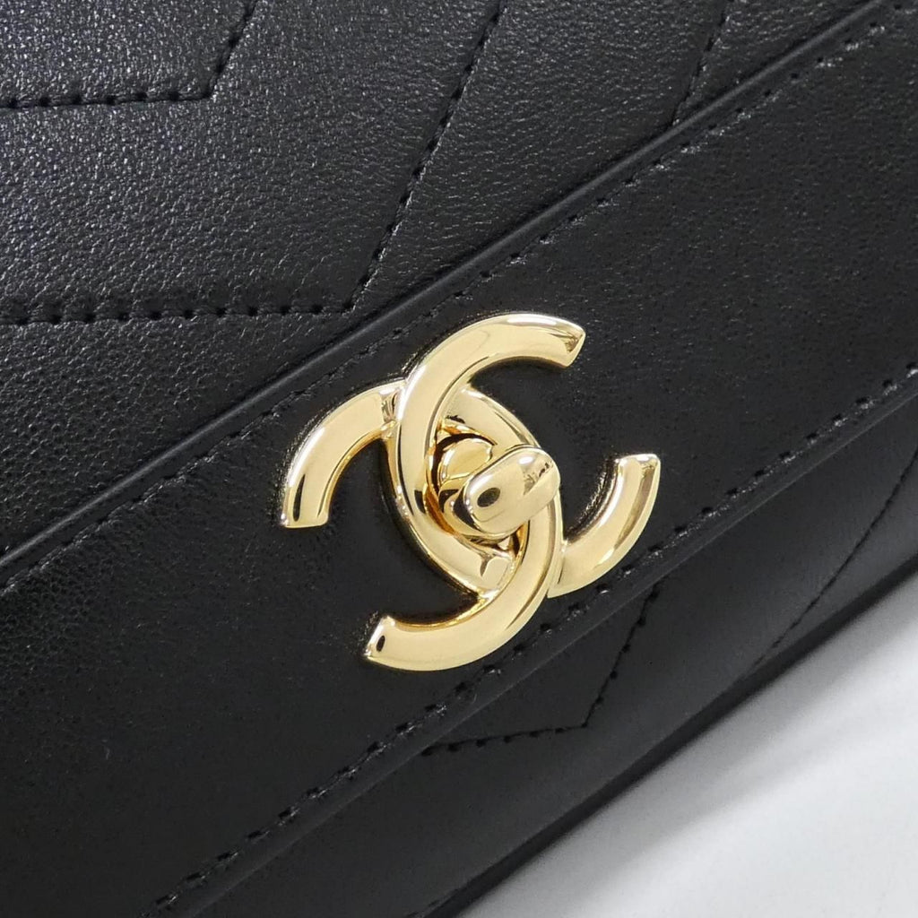 Chanel Bag Handbag Black — view 5