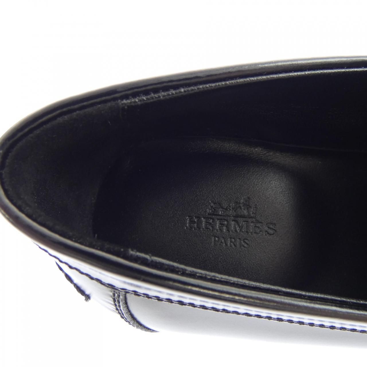 Hermes Destin Kelly Buckle Crew Medle Shoes — view 6