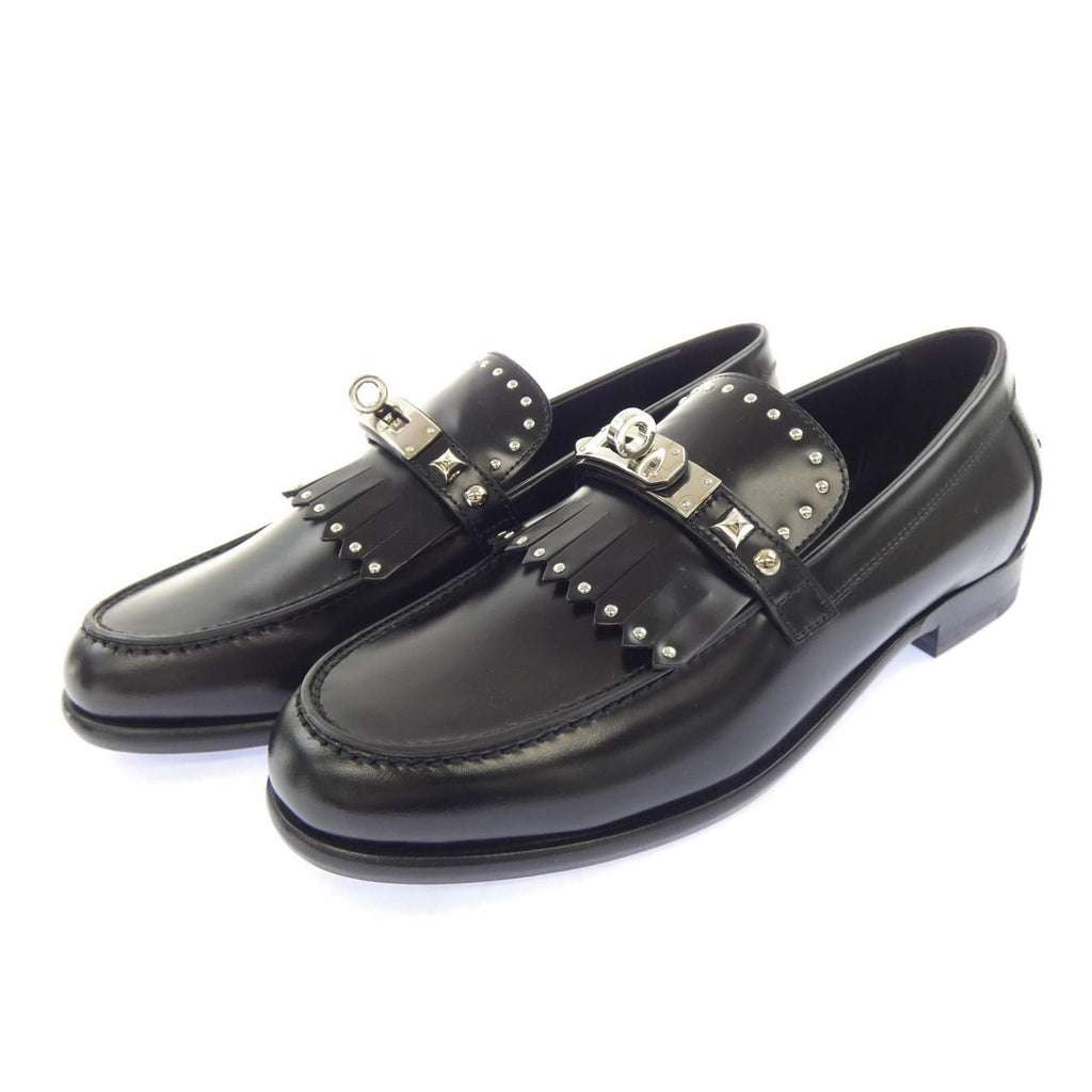 Hermes Destin Kelly Buckle Crew Medle Shoes — view 3