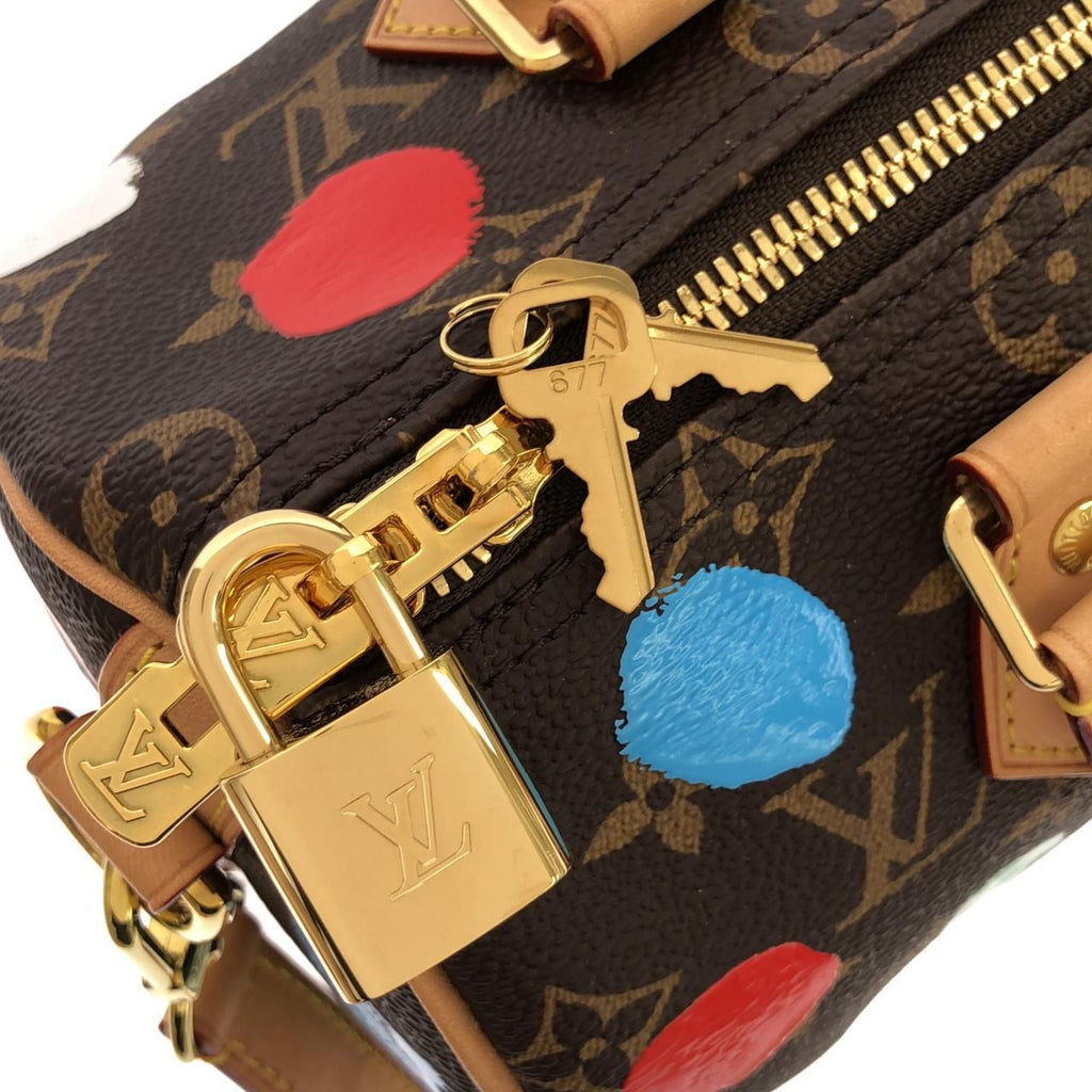 Louis Vuitton Monogram Speedy Bandouliere 25 cm Boston — view 3
