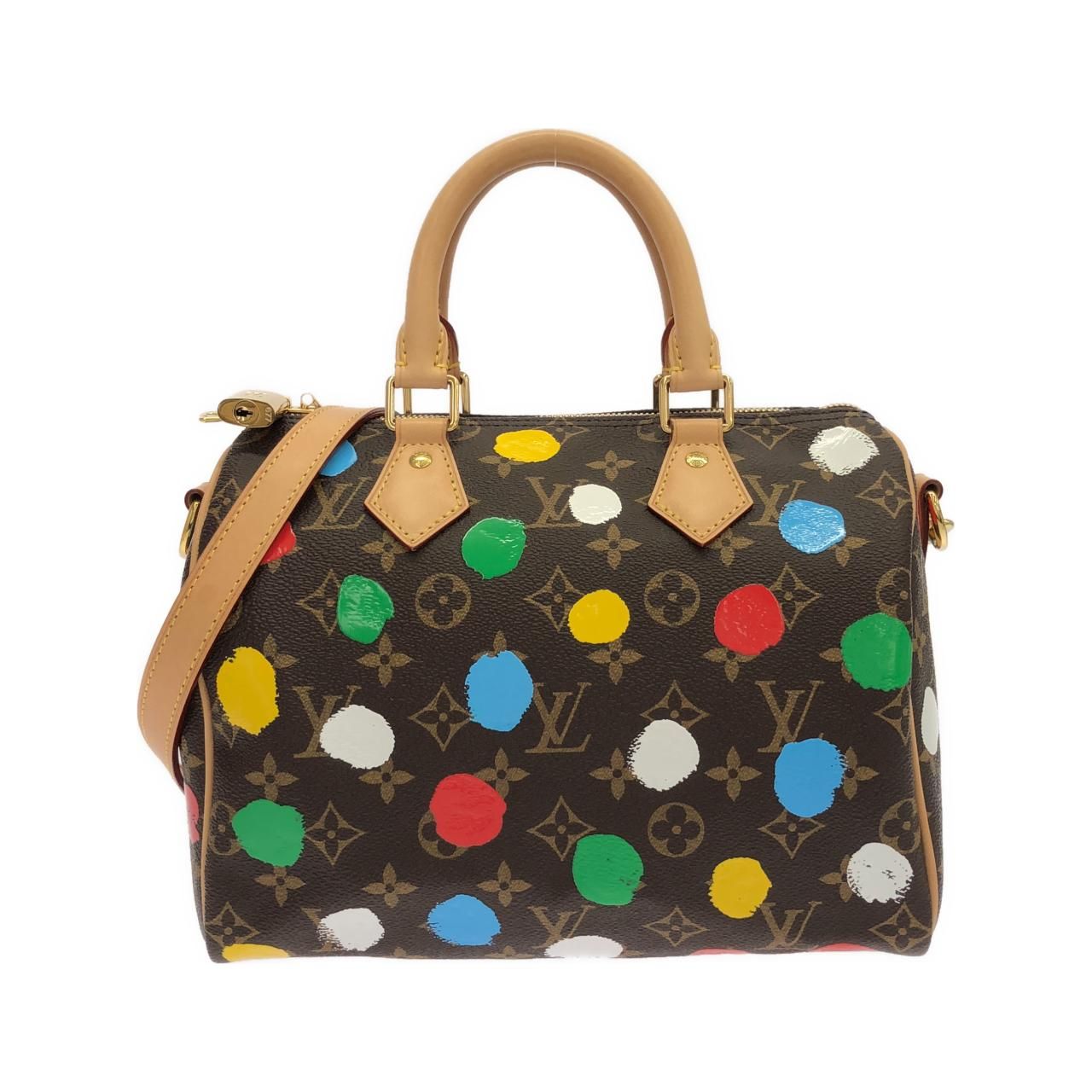 Louis Vuitton Monogram Speedy Bandouliere 25 cm Boston