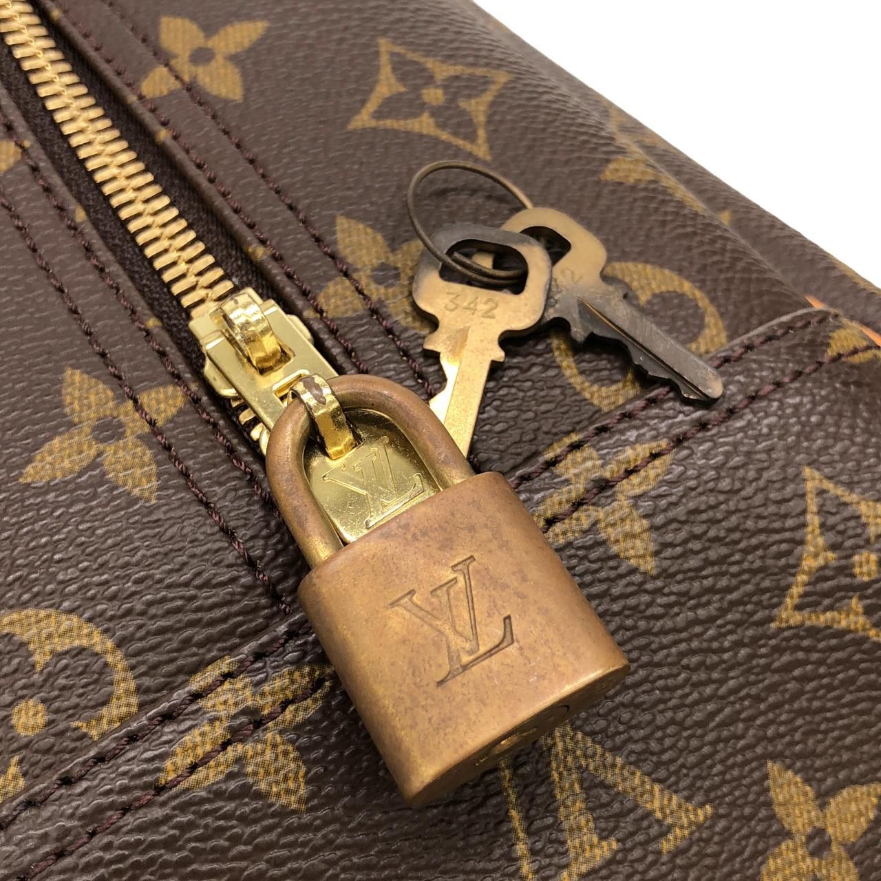 Louis Vuitton Monogram Bowling Vanity — view 7