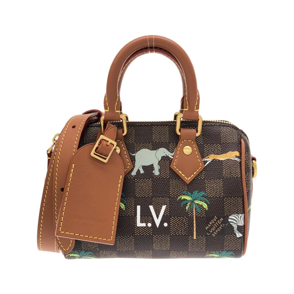 Louis Vuitton Damier Speedy Bandouliere 20 cm Boston