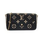 Louis Vuitton Bicolor Monogram Empreinte Pochette Felicity Shoulder