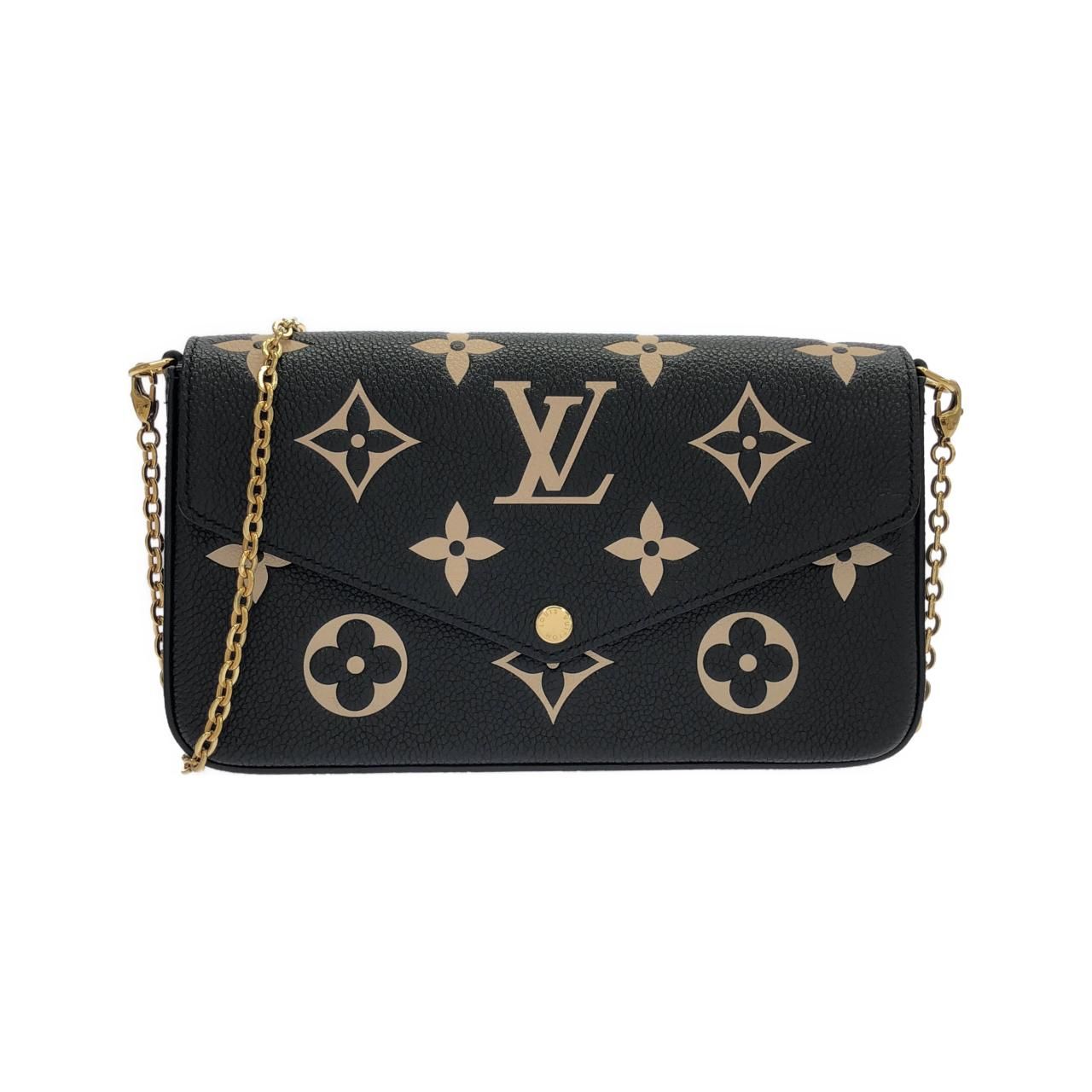 Louis Vuitton Bicolor Monogram Empreinte Pochette Felicity Shoulder
