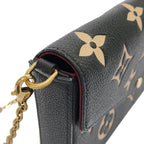 Louis Vuitton Bicolor Monogram Empreinte Pochette Felicity Shoulder — view 6