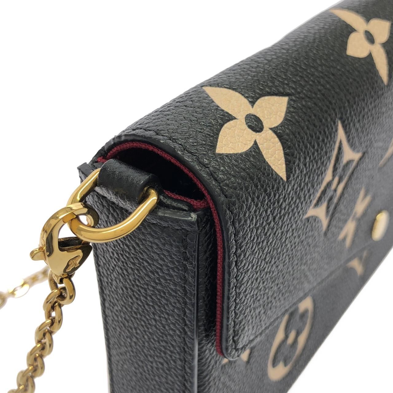Louis Vuitton Bicolor Monogram Empreinte Pochette Felicity Shoulder — view 6