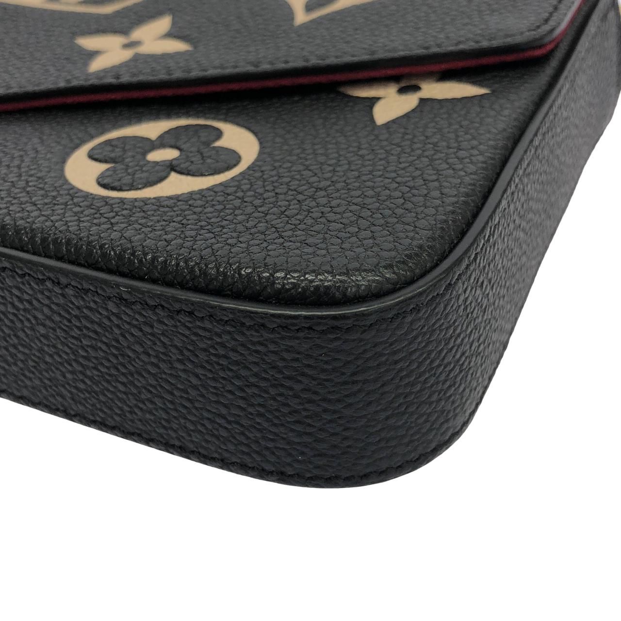 Louis Vuitton Bicolor Monogram Empreinte Pochette Felicity Shoulder — view 3