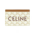 Celine Card Case Card Holders White