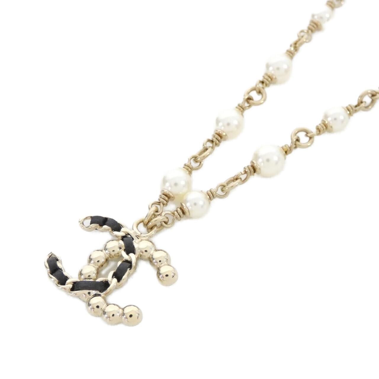 Chanel Necklace Gold — view 3