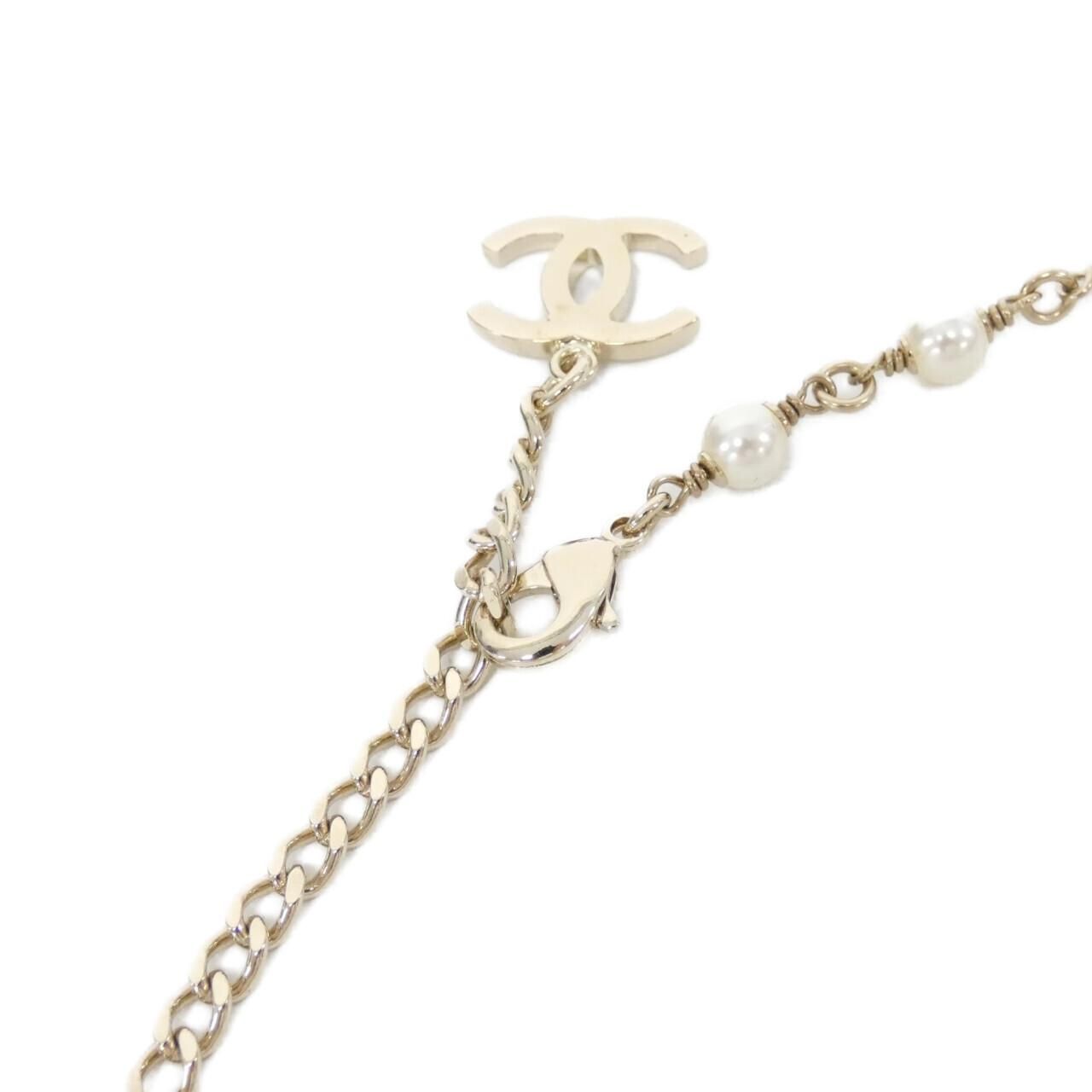 Chanel Necklace Gold — view 4