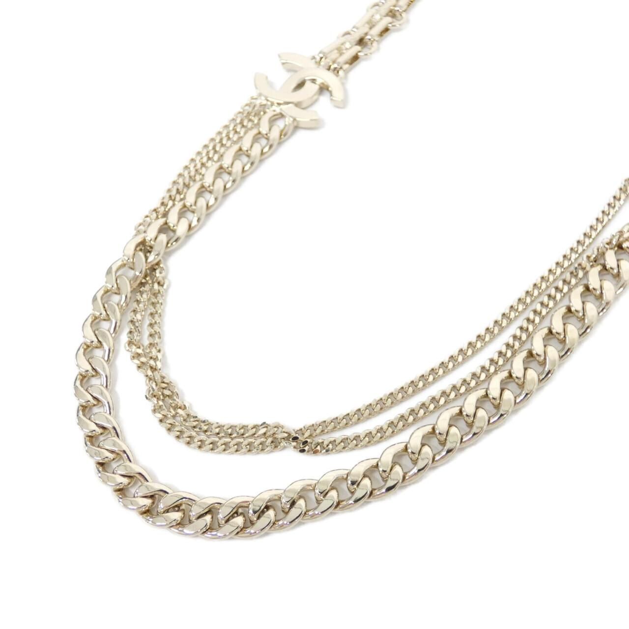 Chanel Necklace Gold — view 3