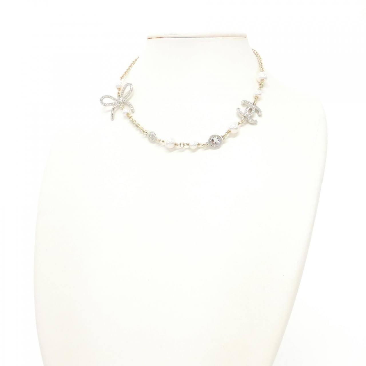 Chanel Necklace Gold — view 5