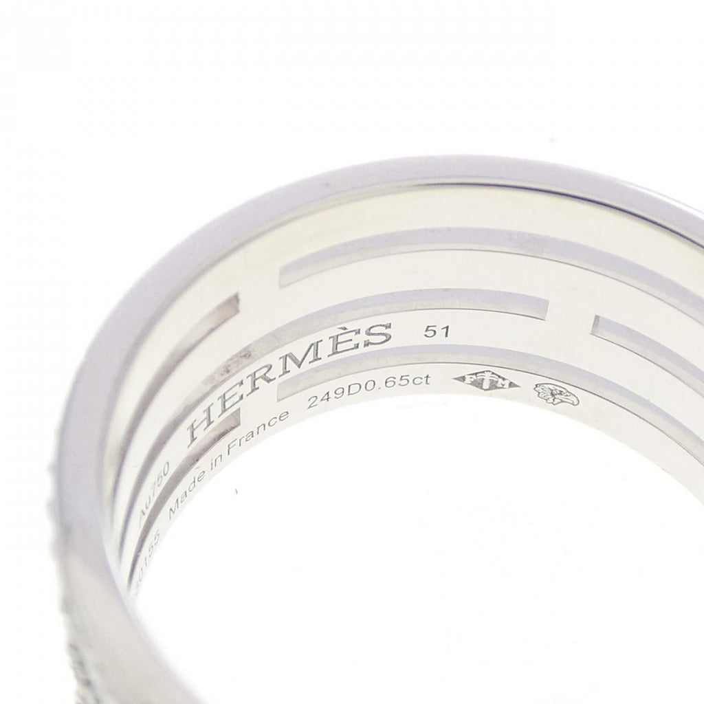 Hermes Arianne Ring White Gold