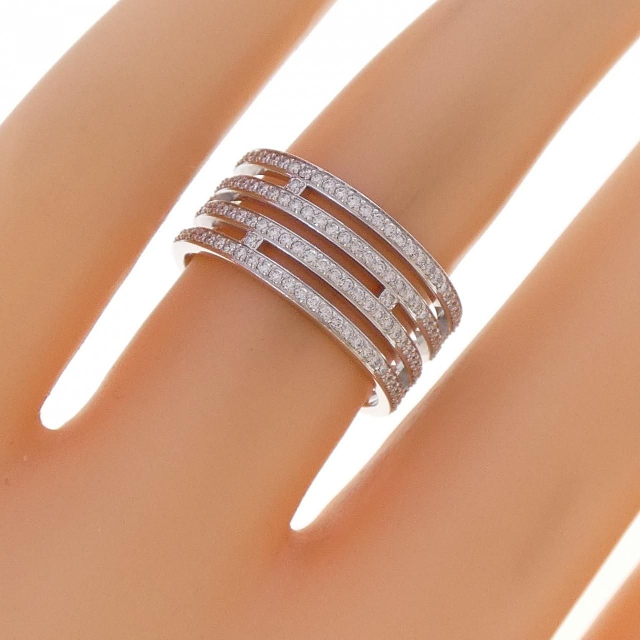Hermes Arianne Ring White Gold