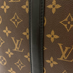 Louis Vuitton Monogram Macassar Weekend Tote GM — view 6
