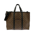 Louis Vuitton Monogram Macassar Weekend Tote GM