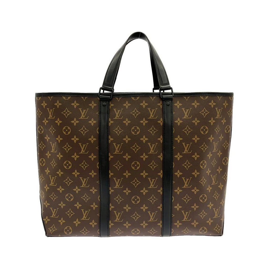 Louis Vuitton Monogram Macassar Weekend Tote GM — view 2