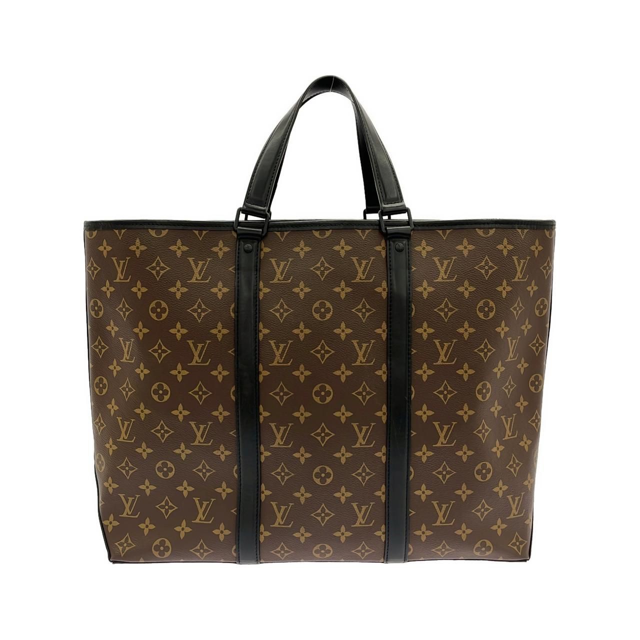 Louis Vuitton Monogram Macassar Weekend Tote GM — view 2