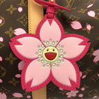 Louis Vuitton Monogram Cherry Blossom Keepall Bandouliere Boston — view 8