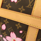 Louis Vuitton Monogram Cherry Blossom Keepall Bandouliere Boston — view 5