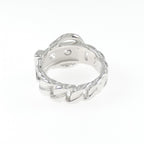 Hermes Diamond Ring White Gold — view 3