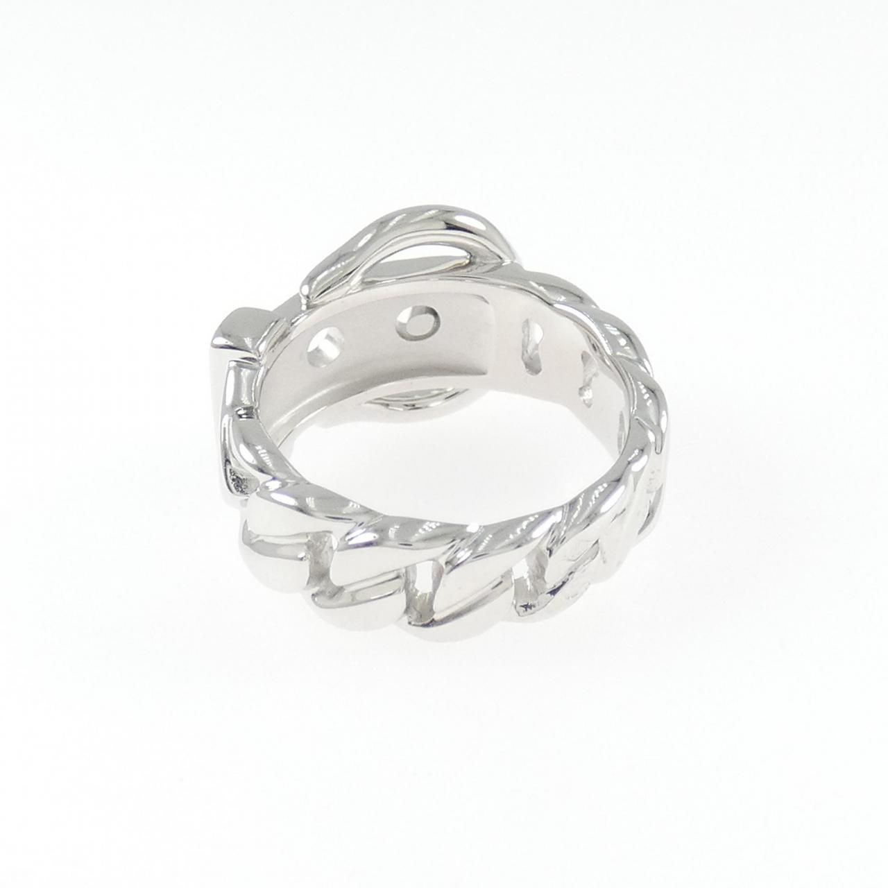 Hermes Diamond Ring White Gold — view 3