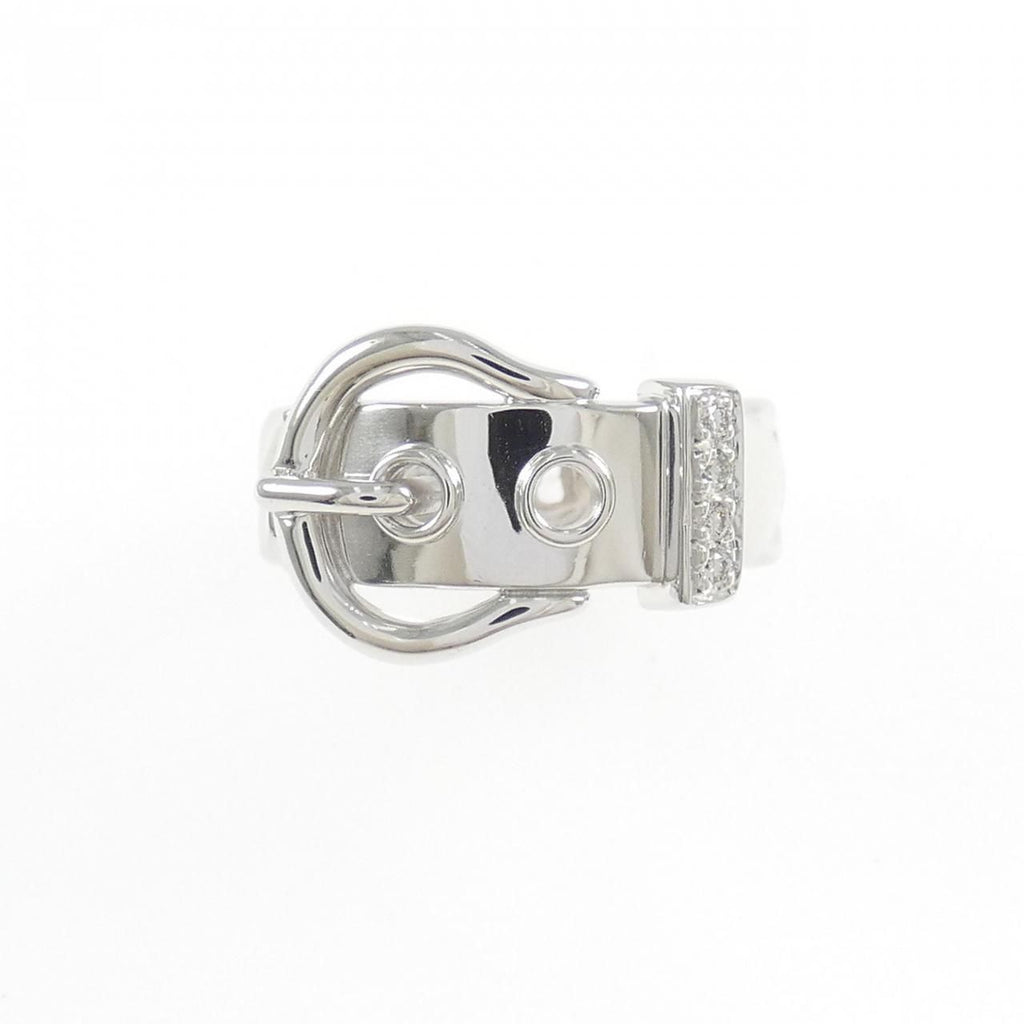 Hermes Diamond Ring White Gold — view 2
