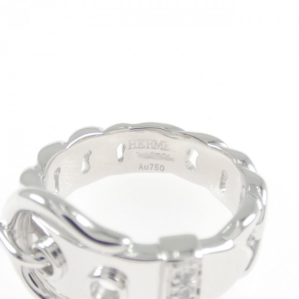 Hermes Diamond Ring White Gold — view 4